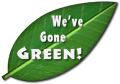 We've Gone Green!